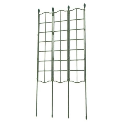 HAPPYSHOPPING Les Plantes Grimpantes En Treillis De Jardin Prennent En Charge Les Grilles Flexibles D'assemblage De Panneaux De Cloture Pour Les Plantes En Pot De Jardin, Les Legumes Et Les Fleurs, Modele: Vert 3 HAPPYSHOPPING Les Plantes Grimpantes En Treillis De Jardin Prennent En Charge Les Grilles Flexibles D'assemblage De Panneaux De Cloture Pour Les Plantes En Pot De Jardin, Les Legumes Et Les Fleurs, Modele: Vert