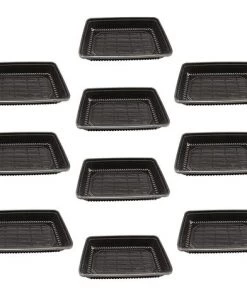 ALMI 10 Pcs Plateaux De Semences, Plateaux De Germination Des Plantes En Plastique Durable, Plateau De Semis Germination Plastique Bac À Semis Plateaux Graines Culture, Pour Jardin Balcon Légume -Accessoire de culture Soldes Boutique 44477496 3