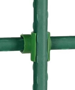 ALMI Tuteur Pour Végétaux Tuteurs Pour Plantes - 10/50/100PCS Pince Avec Connecteurs De Treillis Pour Cage À Tomates 8 Mm Connecteurs - Universal Clip Pour Plantes Grimpantes