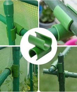 ALMI Tuteur Pour Végétaux Tuteurs Pour Plantes - 10/50/100PCS Pince Avec Connecteurs De Treillis Pour Cage À Tomates 8 Mm Connecteurs - Universal Clip Pour Plantes Grimpantes 10 ALMI Tuteur Pour Végétaux Tuteurs Pour Plantes - 10/50/100PCS Pince Avec Connecteurs De Treillis Pour Cage À Tomates 8 Mm Connecteurs - Universal Clip Pour Plantes Grimpantes -Accessoire de culture Soldes Boutique 44477521 4