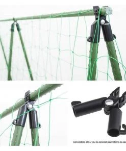 Connecteur De Support De Canne En Treillis Végétal, Clip De Pillier En Rotin Grimpant Pour Jardin Verger Tomate Cage (16mm),Starlight,10Pcs -Accessoire de culture Soldes Boutique 50941787 4