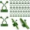 Clips D'escalade Pour Plantes, Crochets Muraux Auto-Adhésifs Pour Vignes Clips De Fixation Pour Vignes Murales Support De Légumes De Jardin Invisible (Vert, Taille S/M),Starlight,100 Pièces -Accessoire de culture Soldes Boutique 50941865 1