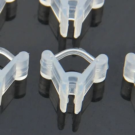 Clips De Greffage Pour Plantes, Supports De Plantes Transparents Pour Tomates, Légumes, Fleurs (transparent),Starlight,Lot De 100 7 Clips De Greffage Pour Plantes, Supports De Plantes Transparents Pour Tomates, Légumes, Fleurs (transparent),Starlight,Lot De 100 – Image 5