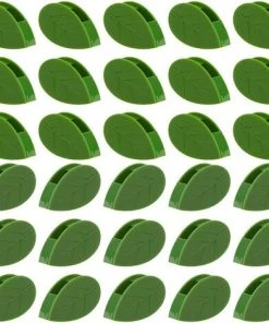 Accessoire de culture Soldes Boutique 37 SUPERMARKET 30 Pièces Clips De Montage Mural D'escalade De Plantes Clip De Fixation De Mur Végétal Auto-Adhésif, Support De Vignes En Forme De Feuille Invisible,Superma