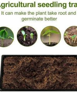 MALLOMNE Plateaux De Culture De Plantes �� D��marrage Solide (sans Trous) - Durables, R��utilisables -Accessoire de culture Soldes Boutique 51322189 5