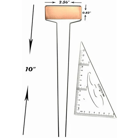 Étiquettes De Jardinage Metal Copper Copper Plant Label Garden Gardening Potted Waterproof Plant Label Macaron 4 Étiquettes De Jardinage Metal Copper Copper Plant Label Garden Gardening Potted Waterproof Plant Label Macaron – Image 2