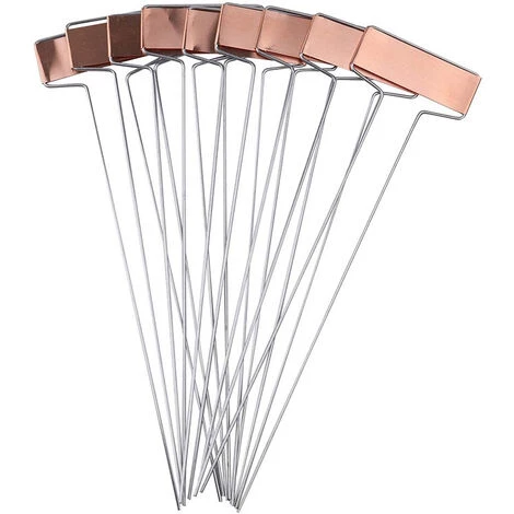 Étiquettes De Jardinage Metal Copper Copper Plant Label Garden Gardening Potted Waterproof Plant Label Macaron 5 Étiquettes De Jardinage Metal Copper Copper Plant Label Garden Gardening Potted Waterproof Plant Label Macaron – Image 3