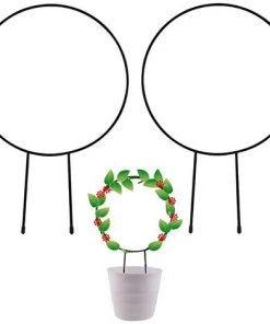 Treillis De Jardin En Métal Pour L'escalade De Plantes Support De Plante De Jardin Jardin Fil De Support De Fer à Grimper Tuteur Pour Végétaux Macaron