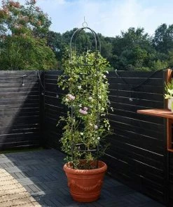 Tuteur De Jardin Colonne Rosiers Support Pour Plantes Grimpantes Obélisque De Jardin Tuteur Pour Végétaux Macaron -Accessoire de culture Soldes Boutique 51438928 5