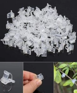 KARTOKNER 100 Pcs Pince De Greffe Clip Spécial De Greffe Tomate Seedling Greffage Clip Aubergine Grafting Clamp -Accessoire de culture Soldes Boutique 52164667 3