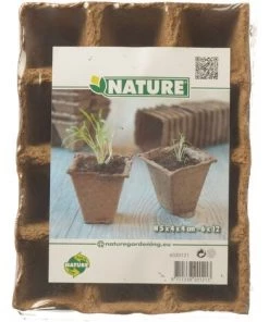 NATURE Pots De Tourbe Ubbink 5x4x4 Cm - 12 X 6pcs -Accessoire de culture Soldes Boutique 52184299 3