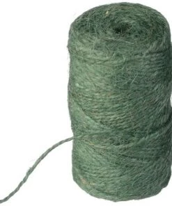 NATURE Ficelle De Jute Colorée Verte - 250 M