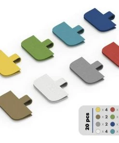 READCLY Étiquette De Câble, étiquettes De Cordon XIAOXI, étiquettes De Fil Et étiquettes De Fil Pour La Gestion Et L'identification Des Câbles - 20 Pièces (Multicolore)