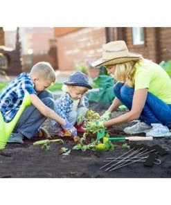 READCLY Etiquettes En Métal Pour Plantes, 26,9 Cm, Marqueurs De Jardin Réutilisables Pour Légumes, Herbes, Fleurs, Serre Black 50-Pack -Accessoire de culture Soldes Boutique 52506742 5