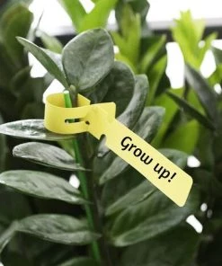 READCLY 200 Pièces 21X2CM étiquette De Jardinage étiquette En Plastique étiquette Suspendue Etiquette Potager, Jaune -Accessoire de culture Soldes Boutique 52506959 4