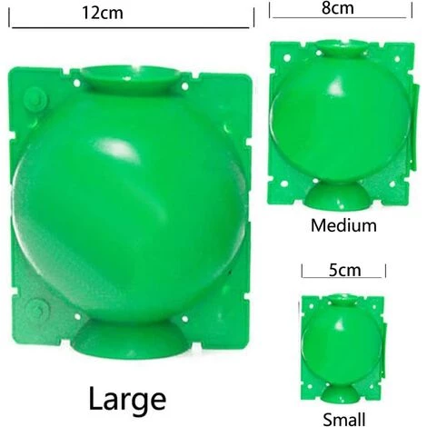 TINOR 14 Pièces Boîte D'Enracinement De Plante Balle De Propagation, Boîte De Greffage Boîte Boule De Propagation Haute Pression Dispositif D'enracinement Des Plantes (L+M+S, Vert) 4 TINOR 14 Pièces Boîte D'Enracinement De Plante Balle De Propagation, Boîte De Greffage Boîte Boule De Propagation Haute Pression Dispositif D'enracinement Des Plantes (L+M+S, Vert) – Image 2