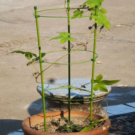 LIFCAUSAL Fleur Escalade Treillis Plante Tige Support Légumes Supports Support Jardin Fleur Support Pour Cour Jardin Intérieur Extérieur 5 LIFCAUSAL Fleur Escalade Treillis Plante Tige Support Légumes Supports Support Jardin Fleur Support Pour Cour Jardin Intérieur Extérieur – Image 3
