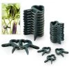 LONGZIMING 80PCS Clips De Support Réglable Pour Plantes Caches De Tuteurs De Jardin Structure De Support Attache Pour Jardin, Vigne, Légumes, Tomates(40 Grands Clips Et 40 Petits Clips)