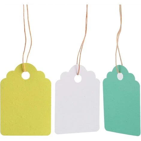 300Pcs Étiquette De Jardin En Plastique, Marqueurs Plantes Imperméables Réutilisables Pépinière Étiquettes Suspendues Avec Ligne Ficelle Pour Le Jardinage Green House Orchard,Blanc*100+Vert*100+Jaune*100 Macaron 5 300Pcs Étiquette De Jardin En Plastique, Marqueurs Plantes Imperméables Réutilisables Pépinière Étiquettes Suspendues Avec Ligne Ficelle Pour Le Jardinage Green House Orchard,Blanc*100+Vert*100+Jaune*100 Macaron – Image 3