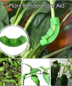 ABCRITAL Cintreuse De Plantes 90 Degrés, 5/10/20/30 Pièces Branches D'Entraînement À Faible Stress Pour Cintreuses, Pinces À Plier, Pinces À Brindilles Formateur De Plantes De Tomate (30,Vert) -Accessoire de culture Soldes Boutique 53387058 5