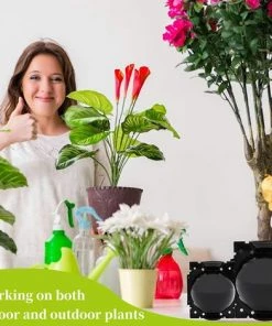 DECKON 12Pcs Plant Rooter, Root Box Auxiliary Cutter, High Pressure Propagation Ball, Asexué Propagation Equipment, Plant Greffe Root Controller (6M+6S) -Accessoire de culture Soldes Boutique 53921404 5