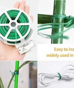 SUPERMARKET 2 Rouleaux 50M Fil Jardinage Vert Avec Coupe Fil De Fer Plastifie Attaches De Fil De Jardin Attache Plante Tomates Cravates En Fil De Plantes Pour Organisation De Jardinage à Domicile,Superma 11 SUPERMARKET 2 Rouleaux 50M Fil Jardinage Vert Avec Coupe Fil De Fer Plastifie Attaches De Fil De Jardin Attache Plante Tomates Cravates En Fil De Plantes Pour Organisation De Jardinage à Domicile,Superma -Accessoire de culture Soldes Boutique 53993252 5