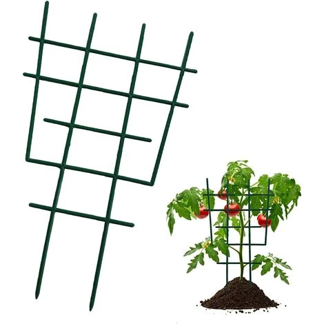 SUPERMARKET Tuteurs De Plantes Treillis Végétal Treillis Pour Plantes Support De Plantes De Jardin Treillis D'escalade Fleur En Plastique Prend En Charge Les Outils De Jardinage,, Superma, 6 Pièces, Vert 3 SUPERMARKET Tuteurs De Plantes Treillis Végétal Treillis Pour Plantes Support De Plantes De Jardin Treillis D'escalade Fleur En Plastique Prend En Charge Les Outils De Jardinage,, Superma, 6 Pièces, Vert