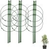 KARTOKNER Lot De 3 Supports Pour Plantes Grimpantes Avec 3 Anneaux De Support Réglables 45 Cm -Accessoire de culture Soldes Boutique 54072558 1