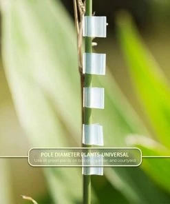 Kartokner 100 Pièces De Clips De Fixation De Greffe De Plantes, Stables, Durables Et Coupe-Vent, Adaptées Aux Semis De 2,2 À 4,5 Mm,4Mm/100Pcs -Accessoire de culture Soldes Boutique 54073992 5