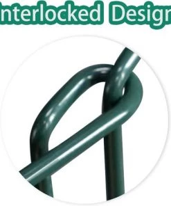 KARTOKNER 10x Tuteurs Pour Plantes, Piquets Verts Demi-Ronds Support Pour Plantes Support Plante,Aidez Vos Plantes à Pousser - Anneau De Support De Plante Pieux à Hortensias,Pivoines,Plantes Vivaces(25cmx40cm) -Accessoire de culture Soldes Boutique 54074053 3