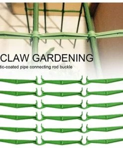 10 Pcs Plancher Bras De Piquet De La Tomate Cage De La Cage De La Tomate Rod Réutilisable Tige De Tige Accessoires De Support Extensible Boucle à Boucle Réglable，Starlight -Accessoire de culture Soldes Boutique 54077825 4