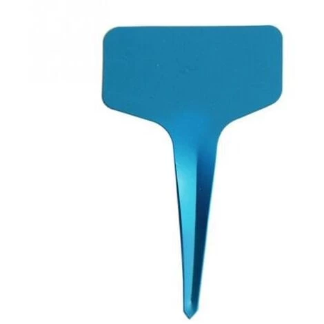 HANBING Étiquette De Jardinage En Forme De T En Plastique Pour Plantes 100pcs (6X10 Bleu) 3 HANBING Étiquette De Jardinage En Forme De T En Plastique Pour Plantes 100pcs (6X10 Bleu)