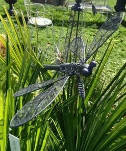 LA GRANDE PRAIRIE Tuteur Mobile Jardin Libellule 153x41x55cm -Accessoire de culture Soldes Boutique 54925224 3