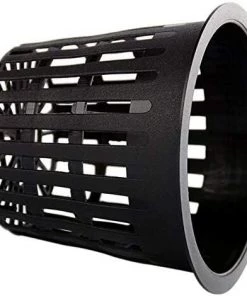 HKLFFJA Paniers Hydroponiques Plastique Pot Plantation Hydroponique Réutilisable Panier Plante Aquatique Pour Culture Hydroponique Aéroponique, Plantation De Fleurs, Jardinage(12pcs, Noir) -Accessoire de culture Soldes Boutique 54993093 3