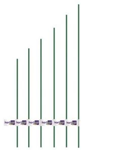 Tutor Diamtre En Acier Plastifi_ 8 Mm De Hauteur 0.9 M Flower Hortup - 1 Ud