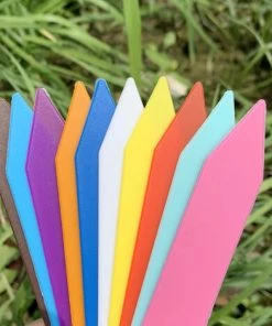 THSINDE Lot De 100 étiquettes En Plastique Pour Plantes, Étiquette De Jardin Signes Plante Label Plantes Balises Durables De Marqueurs De Jardin Imperméables étiquettes De Semis Blanc -Accessoire de culture Soldes Boutique 55491911 2