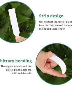 PETITES ECREVISSES 120x Étiquettes Plantes De Jardin En Plastique Etiquette Semis Couleur De 2x10cm En 6 Couleurs -Accessoire de culture Soldes Boutique 55495870 3