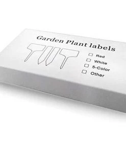 Kueatily 100 Pieces Etiquette De Plante Semis Etiquette Jardin Potager Plantation étanche Plastique Exterieur,blanc,10x6CM -Accessoire de culture Soldes Boutique 55675275 3