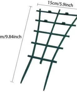 TANCYCO Supports De Plantes Grimpantes, Treillis De Jardin, Poteaux De Jardin, Support De Tige De Plante En Plastique Superposé, Outils De Cour Bricolage, 1 Paquet -Accessoire de culture Soldes Boutique 55764210 4