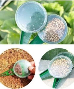 ROSIER Distributeur De Semences De Jardin 2 Pièces, Semoir, Semoir, Plateau De Semoir, 5 Ensembles D'outils De Jardinage Différents, Semoir(Vert Et Vert Foncé),VEBTles -Accessoire de culture Soldes Boutique 55956092 5