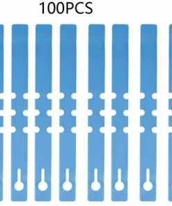 ILOVEMILAN 100 Feuilles D'étiquettes De Semis Pour Fleurs Et Plantes De Jardinage (bleu)