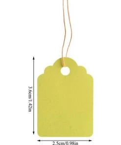 STARLIGHT Lot De 300 étiquettes Réutilisables En PVC Pour Plantes De Jardin - Étiquettes à Suspendre - Marqueurs De Fleurs - Taille : 3, 6 X 2, 5 Cm,SL.GT -Accessoire de culture Soldes Boutique 56091914 4