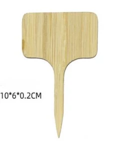 MIYA Étiquettes De Plantes, Jardin Marqueurs Bambou Écologique Pépinière Signe T-Type Et Forme De Flèche Balises De Semences Imperméable Pour Fleur Légumes Graine (50 Pièces ) 9 MIYA Étiquettes De Plantes, Jardin Marqueurs Bambou Écologique Pépinière Signe T-Type Et Forme De Flèche Balises De Semences Imperméable Pour Fleur Légumes Graine (50 Pièces ) -Accessoire de culture Soldes Boutique 56374776 4