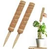 IRISFR 2 Pièces Tuteur Plante,Tuteur Coco, Poteau De Coco, Bâton De Coco Pour La Maison Jardin Plante Grimpantes Extension De Support De Plante，Lilaris -Accessoire de culture Soldes Boutique 56494190 1