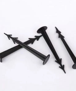 IRISFR Piquets De Fixation Pour Bache - Pour Toison De Mauvaises Herbes [50 Pièces] - Extrêmement Stable - Ancrage De Sol En Plastique Incassable，Lilaris -Accessoire de culture Soldes Boutique 56532481 3