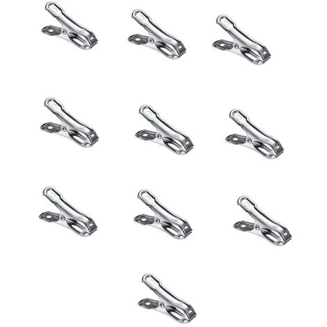 IRISFR Lot De 20 Agrafe De Serre - Clips De Jardin En Acier Inoxydable, Clips Pour Plantes, Support Pour Plantes, Pinces à Linge, Forte Adhérence, 5 X 1cm,Lilaris 3 IRISFR Lot De 20 Agrafe De Serre - Clips De Jardin En Acier Inoxydable, Clips Pour Plantes, Support Pour Plantes, Pinces à Linge, Forte Adhérence, 5 X 1cm,Lilaris