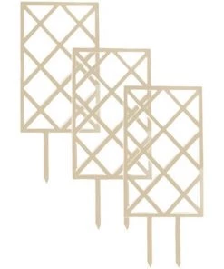 SUPERSELLER Tuteur Pour Végétaux Support De Plante Bois Plante Escalade Cadre Jardin Fleur Support 12 Pouces Tomate Treillis Pour Escalade Légumes Petite Plante Fleur - Tapez 4