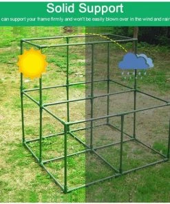 BENOBBY KIDS 8 Connecteurs De Cadre De Serre à 3 Voies Et 4 Raccords En PVC à 4 Voies Pour Construire Des Connecteurs De Meubles De Cadre De Serre à Usage Intensif Adaptés Aux Supports De Fleurs Et Aux Cadres De Serre, Etc., 16 Mm -Accessoire de culture Soldes Boutique 56861999 4