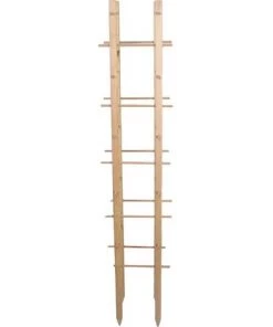 ESSCHERT'S GARDEN Support En Bois De Pin Pour Plantes 4 Piquets Tour Beige - Beige -Accessoire de culture Soldes Boutique 57786741 2