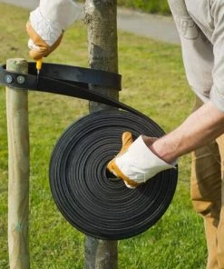 Nature Attache D'arbre à Clou 4 Cm X 15 M Noir